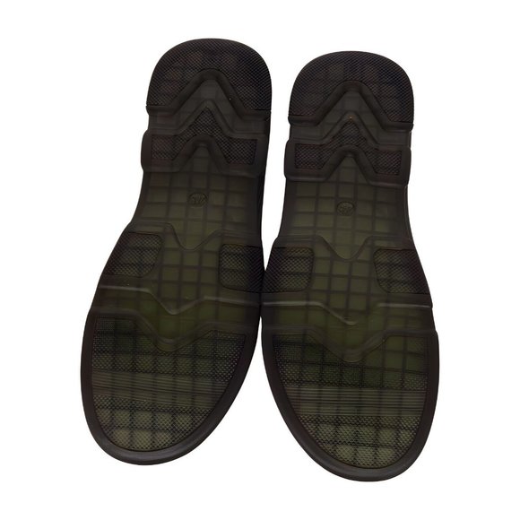 Rumour Has It Black Floral Perforated Embossed Leather Loafer Womens Size 8 - Picture 5 of 5